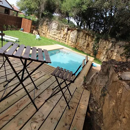 1 Dormitorio, Jardin Y Piscina - Montesomo 펜션 *